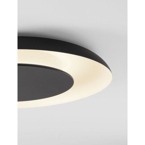 Nova Luce EPOS Inbouw plafondlamp Sandy Black, Sandy White Triac dimbare LED 38W 2200lm 2700-3000-4000K CCT