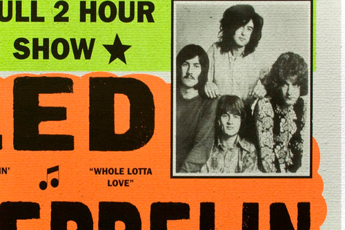 Canvas 60x40 Led Zeppelin afdruk