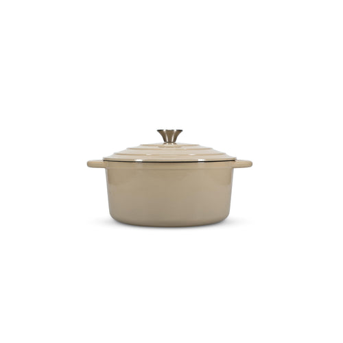 Salt & Pepper - Kookpot 26cm gietijzer beige Ferno - vtwonen shop