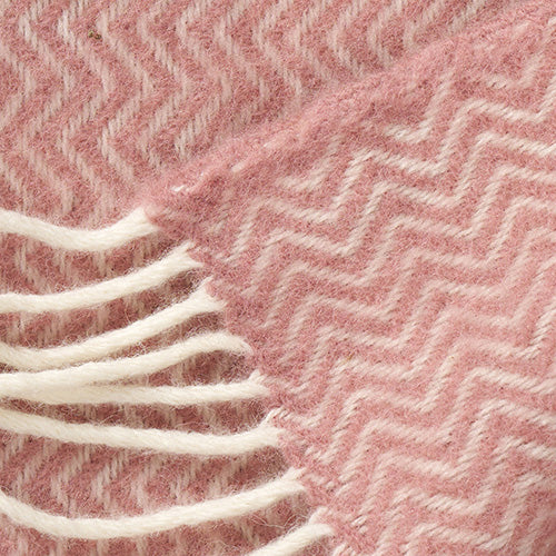 Klippan 100% wollen deken - Sorbet roze - 130x200cm