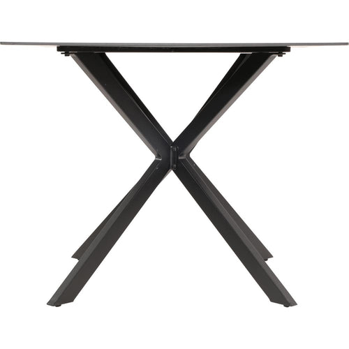 Lesli Living tuintafel Crest - zwart - 90x90x73cm