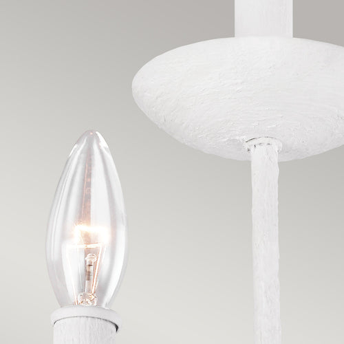 Elstead Feiss Annie Candle Wandlamp Gips Wit