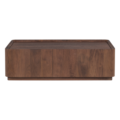 WOOOD salontafel Volu - Mangohout - Bruin - 39x130x60