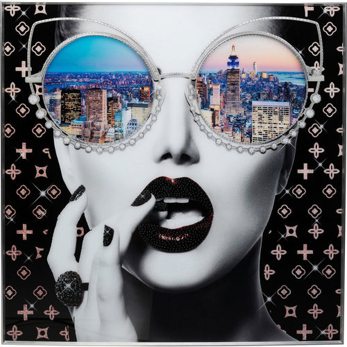 Kare Design Ingelijste Foto NY View - vtwonen shop