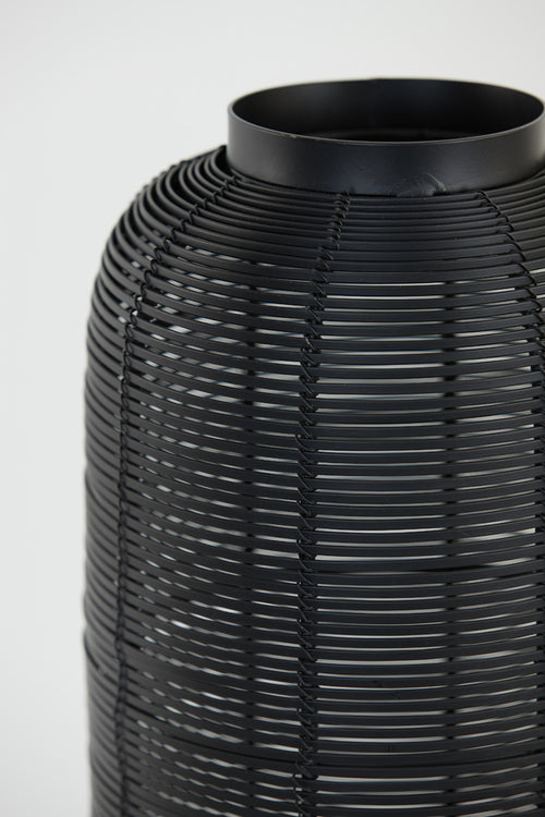 Light & Living - Tafellamp TOMEK - Ø21x55cm - Zwart - vtwonen shop