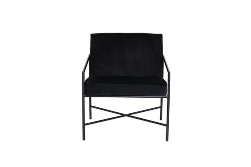 Rebellenclub Fauteuil Estiva - Zwart Fluweel - vtwonen shop