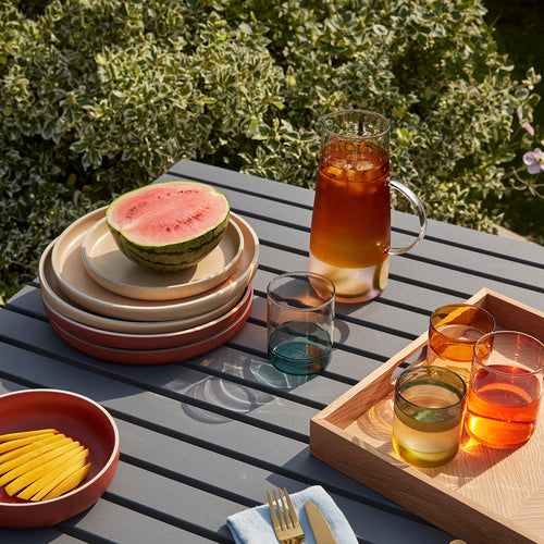 Hübsch kommen Dawn - keramiek - ø19x5, ø21xh3, ø27xh3cm - vtwonen shop