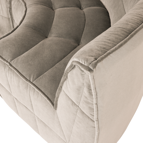 vtwonen hoekelement Cluster - Velvet - Warm Taupe - 81x205x93