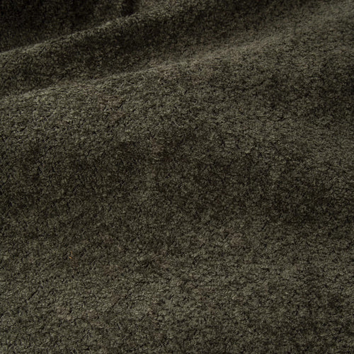 Sia Home - Rechte bank LIVIA - Bouclette stof - Olijfgroen - 230cm - vtwonen shop