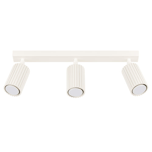 Sollux Lighting Plafondlamp KARBON 3L beige - 45x6,5x16,5cm