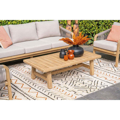 Garden Impressions loungeset Alora grey sand - 4-delig - vtwonen shop