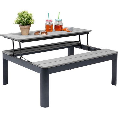 Kare Design Multifunctionele Tuin Salontafel Happy Day grijs - vtwonen shop