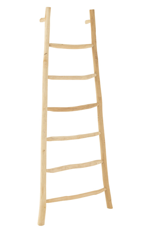 J-Line decoratie Ladder 6 Stappen - hout - naturel - vtwonen shop