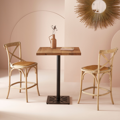 Signature - BISTROT Barkruk - Naturel - 50x96x51 cm