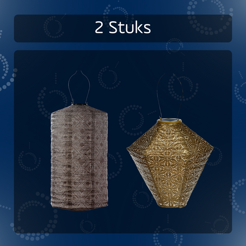 Lumiz solar lampion - hyacint set - 2 stuks