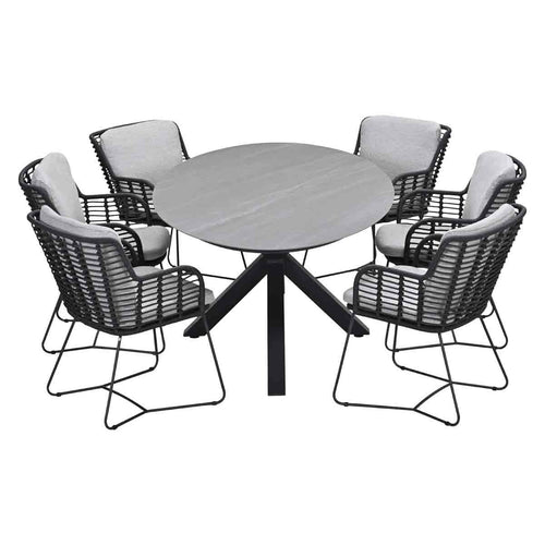 Garden Impressions tuinset Fabrice - Scot - Napoli sand - 230x115 cm - 7-delig - vtwonen shop