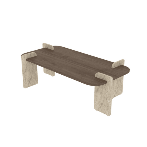Calicosy - ELIA Salontafel - Naturel - 120x60x35 cm