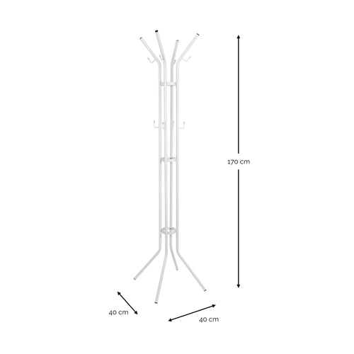 Spinder Design kapsok Jessy - Wit - 12 haken - vtwonen shop