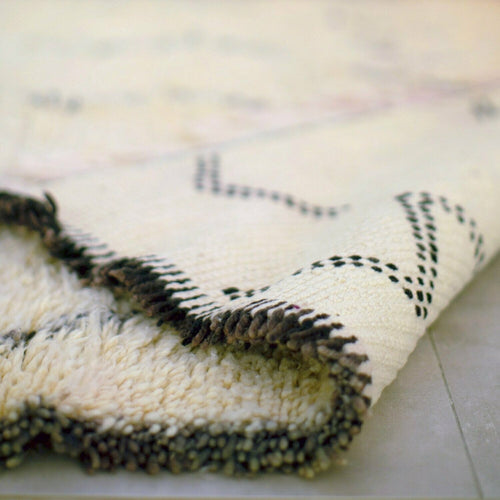 AFK Living vloerkleed Berber - handgemaakt - Wol - 80 cm x 240 cm