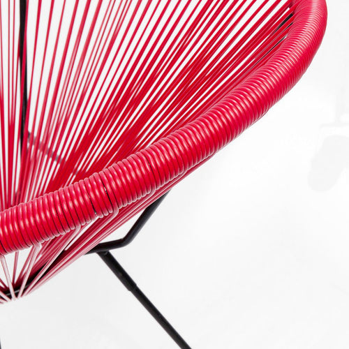 Kare Design Tuinfauteuil Acapulco rood