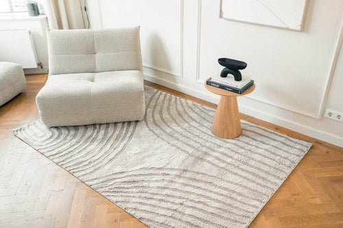 Interieur05 Scandinavisch vloerkleed Vidar zand - 140 x 200 cm - vtwonen shop