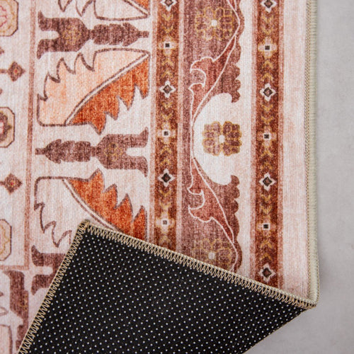 Interieur05 Vintage vloerkleed Medina Roest/Oranje
