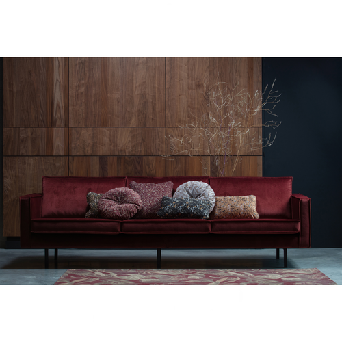 BePureHome 3-zits bank Rodeo - Velvet - Chestnut - 85x277x86 - vtwonen shop