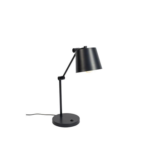 Housecraft living Hajo Bureaulamp  - Zwart - vtwonen shop