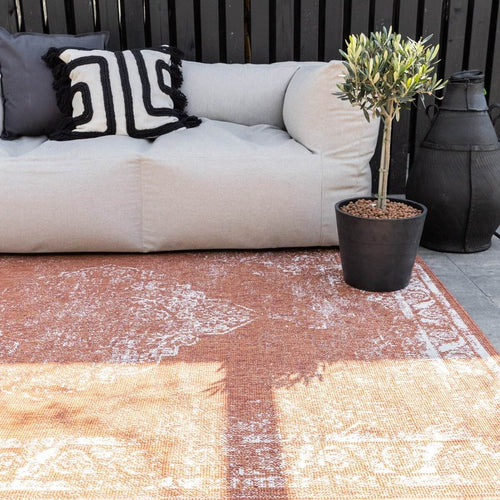 Buitenkleed Sage - Roest - dubbelzijdig - EVA Interior - 280 x 380 cm - vtwonen shop