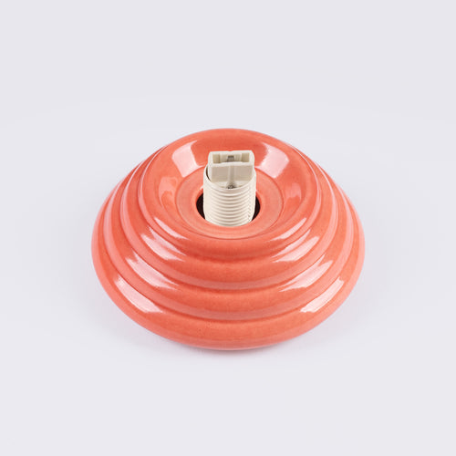 Sollux Lighting Plafondlamp ZORI perzik IP44 - 12x16x12cm