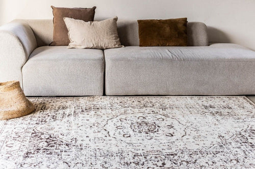 Interieur05 Vintage vloerkleed Arya bruin/beige - 275 x 185 cm