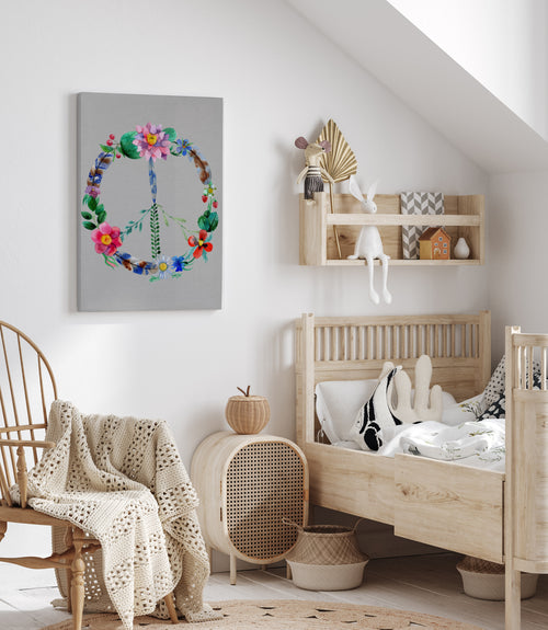 Canvas 60x40 Afdruk Vrede