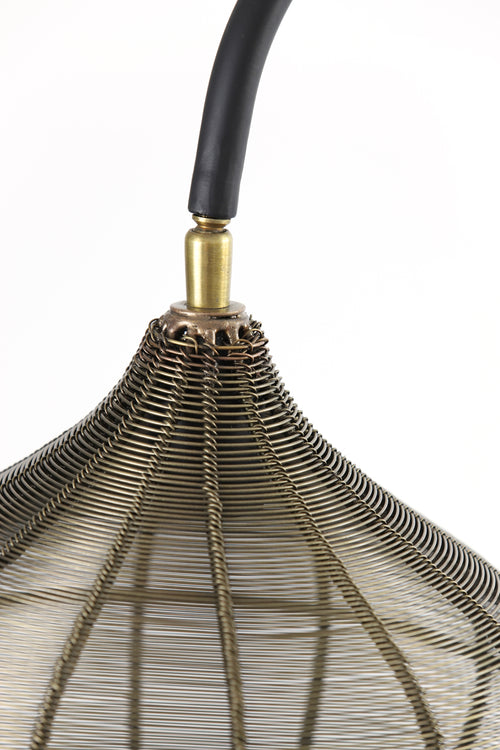 Light & Living vloerlamp ALVARO - 35x30x160cm - brons - vtwonen shop