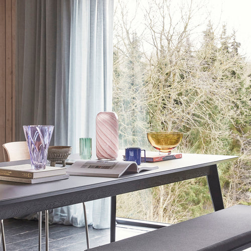 Hübsch vazen Candy - glas - ø13xh18, ø13xh26cm - vtwonen shop