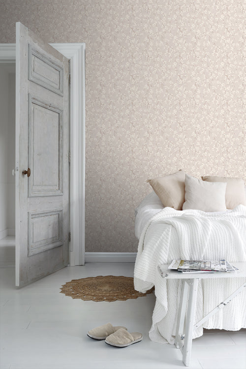 Borastapeter behang bloesemtak beige - 53 cm x 10.05 m - 660357 - vtwonen shop