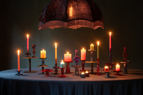 J-Line hanglamp - velvet/katoen - paars - vtwonen shop