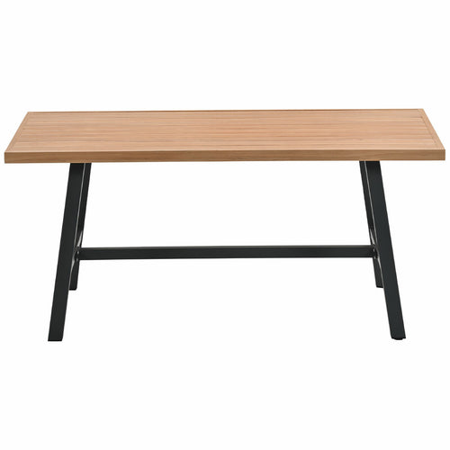 Garden Impressions lounge dining tafel Lissabon - light teak look