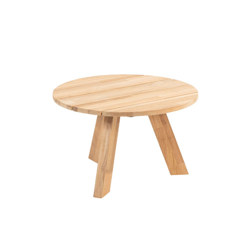 4 Seasons loungetafel Cosmic antraciet - teak - Ø65 cm - vtwonen shop