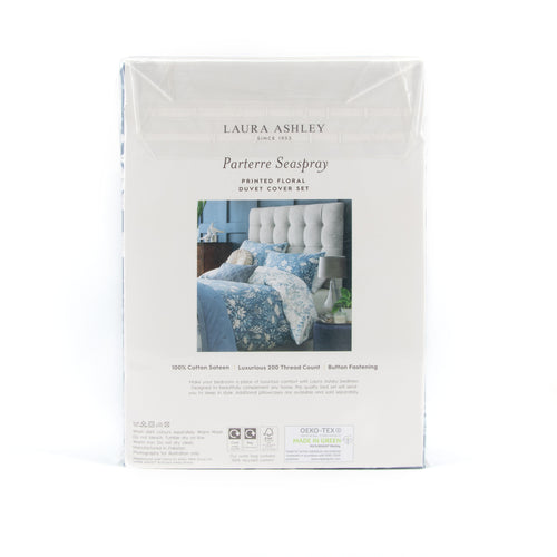 Laura Ashley Dekbedovertrek lits-jumeaux incl. 2 kussenslopen Parterre Seaspray 230cm x 220cm - vtwonen shop