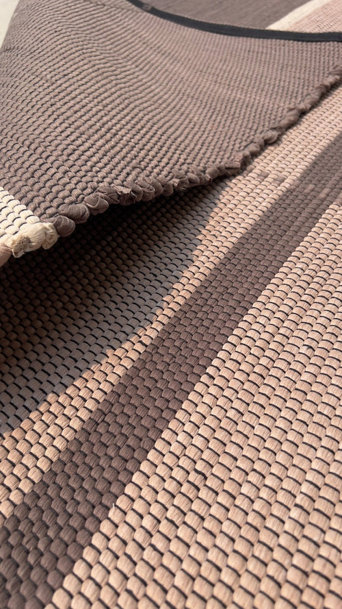 AFK Living vloerkleed Leonor - handgemaakt - Katoen en gerecyclede vezels - 120 x 170 cm