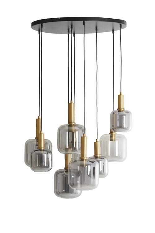 Light & Living hanglamp Lekar - brons - 83.5x83.5x79.5 cm