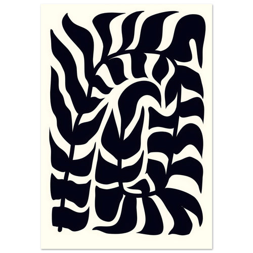 Artfulprints  Matisse – Seafoam abstraction   poster A4 21x29.7 cm - vtwonen shop