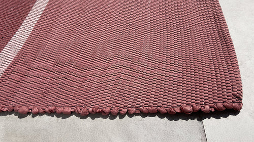 AFK Living vloerkleed Leonor - handgemaakt - Katoen en gerecyclede vezels - 120 x 170 cm