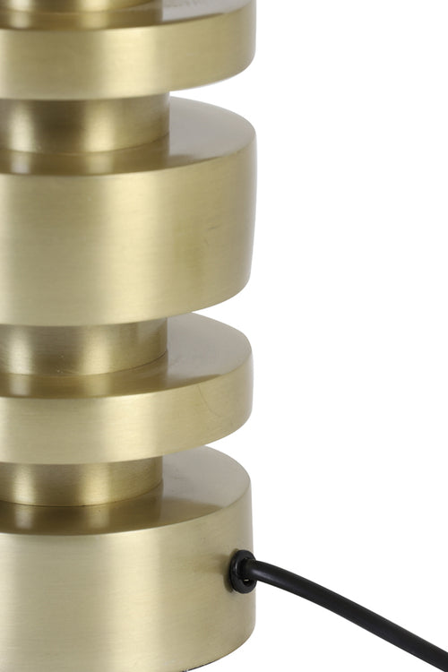 Light & Living lampvoet DESLEY - Ø12.5x40cm - goud - vtwonen shop