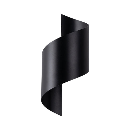 Sollux Lighting Wandlamp TALASSA zwart - 15x13x31cm