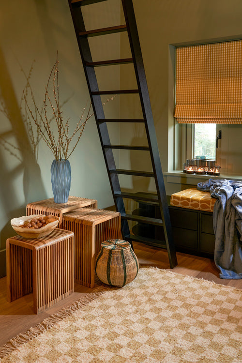 Mica Decorations Yonker Bijzettafel - Set van 3 - L44 x B34 x H50 cm - Gerecycled Hout - Bruin - vtwonen shop