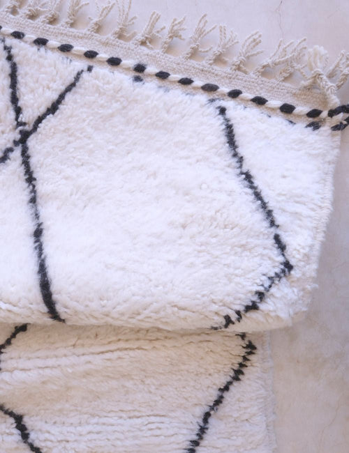 AFK Living vloerkleed Berber - handgemaakt - Wol - 133 x 181 cm - vtwonen shop