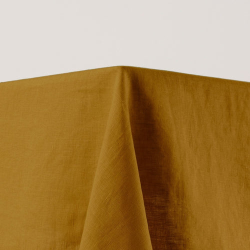 Madura Vierkant tafelkleed Carlina bronzen en zwarte hommel 170x170 cm