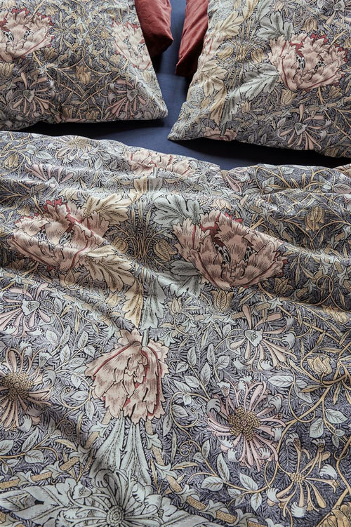 At Home by Beddinghouse Scene dekbedovertrek - Lits-Jumeaux - 240x200/220 cm - Blauw - vtwonen shop