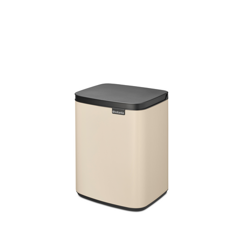 Brabantia Prullenbak Bo - 7 L - soft beige - vtwonen shop